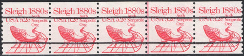 # 1900a (1983) 1880's Sleigh, Precancel - PS/5, #1, F MNH