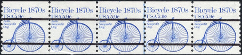 # 1901a (1982) 1870's Bicycle, Precancel - PS/5, #5, VF MNH