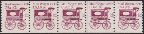 # 1903 (1981) 1880's Mail Wagon - PS/5, #2, VG MNH