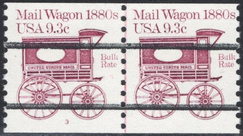 # 1903a (1981) 1880's Mail Wagon, Precancel - PS/2, #3, VF MNH