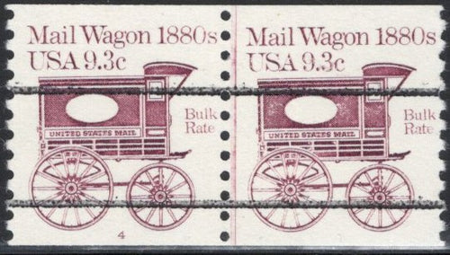 # 1903a (1981) 1880's Mail Wagon, Precancel - PS/2, #4, FVF MNH