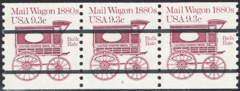 # 1903a (1981) 1880's Mail Wagon, Precancel - PS/3, #2, VF MNH