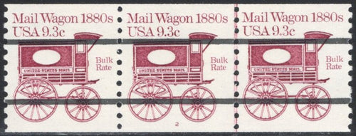 # 1903a (1981) 1880's Mail Wagon, Precancel - PS/3, #2, XF MNH