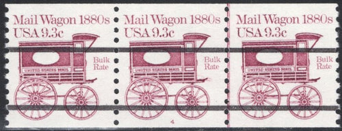 # 1903a (1981) 1880's Mail Wagon, Precancel - PS/3, #4, XF MNH