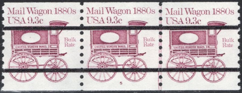 # 1903a (1981) 1880's Mail Wagon, Precancel - PS/3, #5, XF MNH