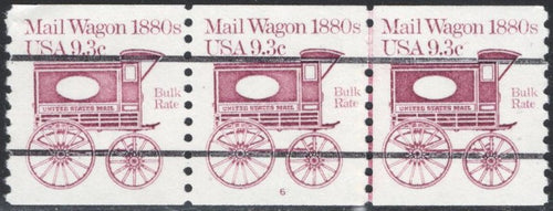 # 1903a (1981) 1880's Mail Wagon, Precancel - PS/3, #6, VF MNH