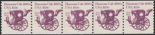 # 1904 (1982) 1890's Hansom Cab - PS/5, #1, F MNH