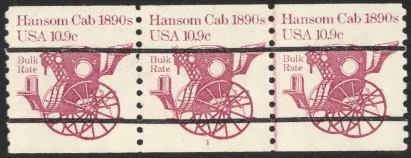 # 1904a (1982) 1890's Hansom Cab, Precancel - PS/3, #1, MNH