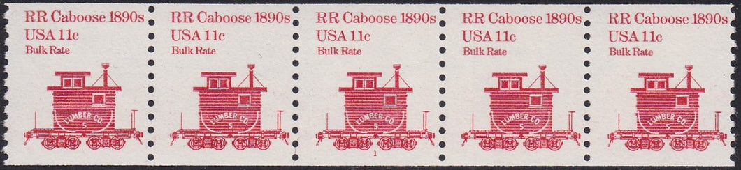 # 1905 (1984) 1890's RR Caboose - PS/5, #1, F MNH (PNC)