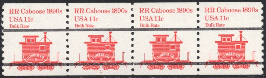 # 1905A (1984) 1890's RR Caboose, Precancel - PS/4, #1, VF MNH