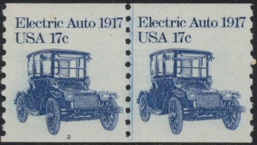 # 1906 (1981) 1917 Electric Auto - PS/2, #2, VF MNH