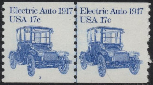 # 1906 (1981) 1917 Electric Auto - PS/2, #3, MNH