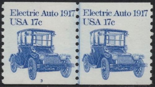 # 1906 (1981) 1917 Electric Auto - PS/2, #3, VF MNH