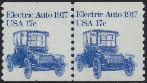 # 1906 (1981) 1917 Electric Auto - PS/2, #4, VF MNH