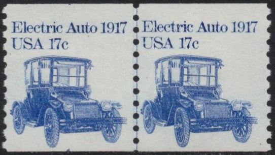 # 1906 (1981) 1917 Electric Auto - PS/2, #4, VF MNH