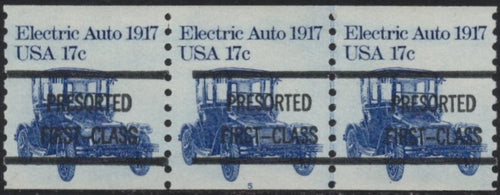 # 1906a (1981) 1917 Electric Auto - PS/3, #5, Type A, Gap 1L, XF MNH