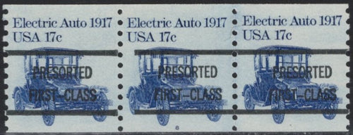 # 1906a (1981) 1917 Electric Auto - PS/3, #6, Type A, Gap 1L, XF MNH