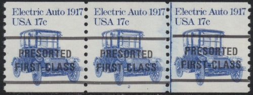 # 1906a (1981) 1917 Electric Auto - PS/3, #2, Type C, Gap, FVF MNH