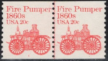 # 1908 (1981) Fire Pumper - PS/2, #1, VF MNH