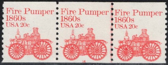 # 1908 (1981) Fire Pumper - PS/3, #16, FVF MNH