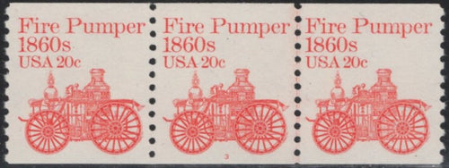# 1908 (1981) Fire Pumper - PS/3, #3, XF MNH