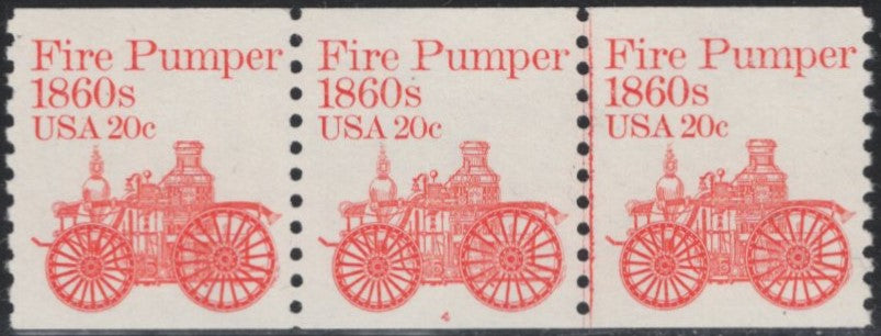 # 1908 (1981) Fire Pumper - PS/3, #4, VF MNH