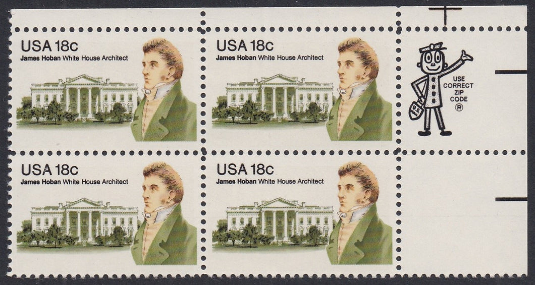 # 1935 (1981) Hoban - Mr. Zip, BK/4, UR, MNH