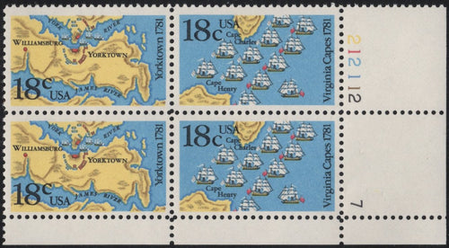 # 1937-38 (1981) Yorktown - PB, LR #212112-7, MNH