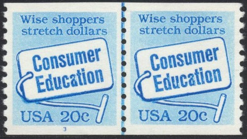 # 2005 (1982) Consumer Education - PS/2, #3, XF MNH