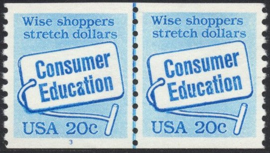 # 2005 (1982) Consumer Education - PS/2, #3, XF MNH