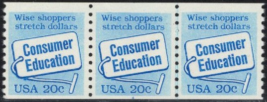 # 2005 (1982) Consumer Education - PS/3, #4, MNH