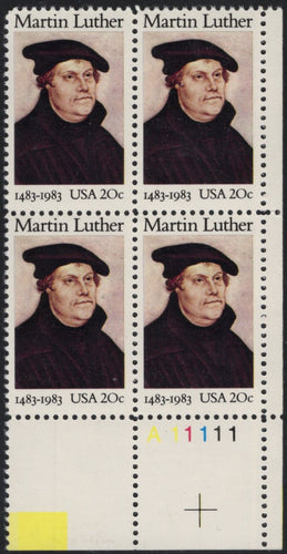# 2065 (1983) Luther - PB, LR #A11111, MNH