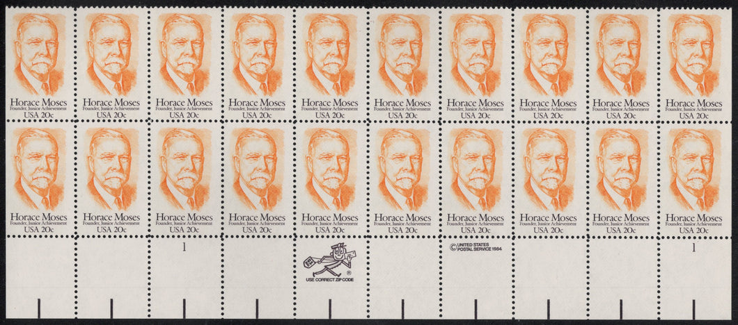# 2095 (1984) Moses - PB, B #1, MNH