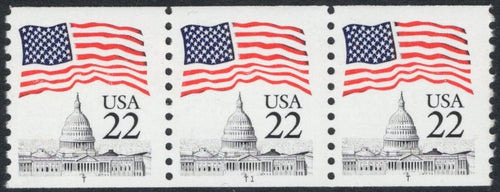 # 2115c (1987) Flag over Capitol Dome, 'T', OA Tag - PS/3, #T1, MNH