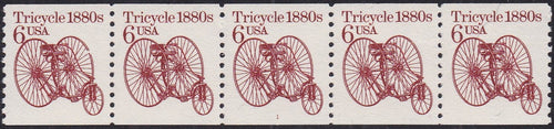 # 2126 (1985) 1880's Tricycle - PS/5, #1, VF MNH (PNC)
