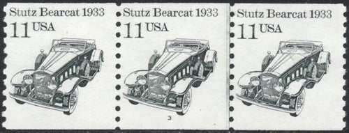 # 2131 (1985) 1933 Stutz Bearcat - PS/3, #3, FVF MNH