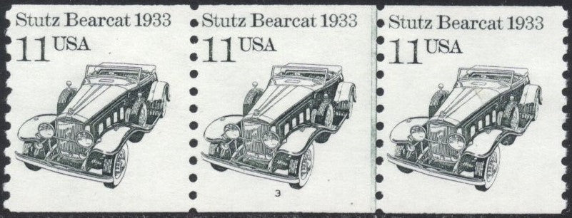 # 2131 (1985) 1933 Stutz Bearcat - PS/3, #3, FVF MNH