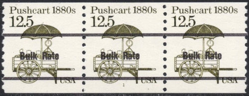 # 2133a (1985) 1880's Pushcart, Precancel - PS/3, #1, VF MNH