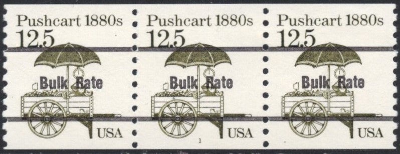 # 2133a (1985) 1880's Pushcart, Precancel - PS/3, #1, XF MNH