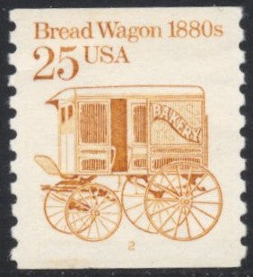 # 2136 (1986) 1880's Breadwagon - PS/1, #2, VF MNH