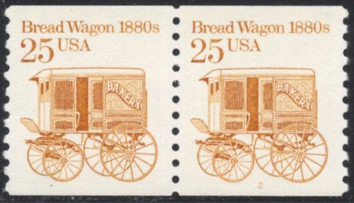 # 2136 (1986) 1880's Breadwagon - PS/2, #2, XF MNH