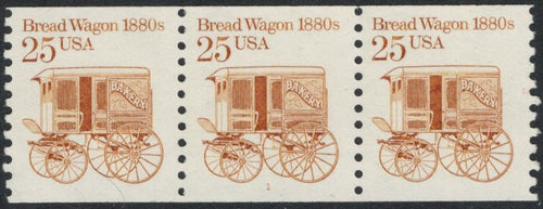 # 2136 (1986) 1880's Breadwagon - PS/3, #1, XF MNH