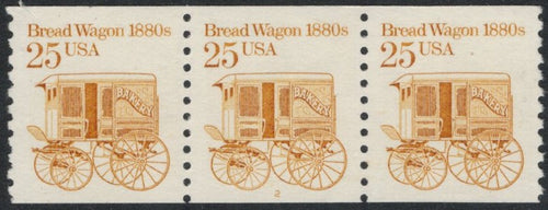 # 2136 (1986) 1880's Breadwagon - PS/3, #2, VF MNH
