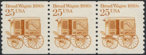 # 2136 (1986) 1880's Breadwagon - PS/3, #4, VF MNH