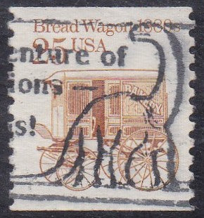 # 2136 (1986) 1880's Breadwagon & Dino - Coil sgl, Used