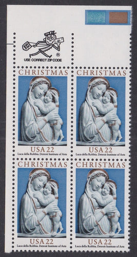 # 2165 (1985) Madonna - Mr. Zip, BK/4, UL, MNH