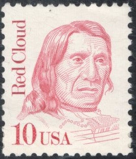 # 2175a (1990) Red Cloud, Lake, OA tag, DG, perf 11 - Sgl, MNH