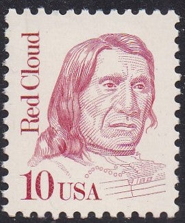 # 2175c (1991) Red Cloud, Lake, SP tag, DG, perf 11 - Sgl, MNH