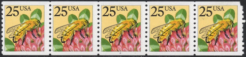 # 2281f (1988) Honeybee, LB tag - PS/5, #2, FVF MNH, pulled perf