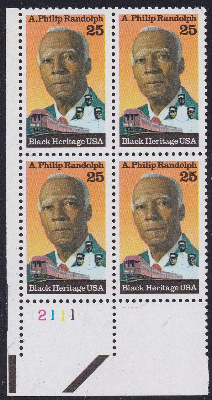 # 2402 (1989) Randolph - PB, LL #12111, MNH